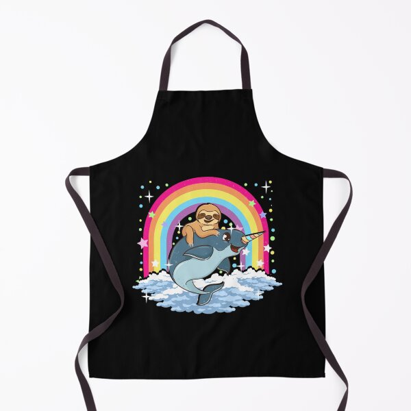Item preview, Cute Sloth Riding Narwhal The Unicorn Of The Sea designed and sold by perfectpresents.