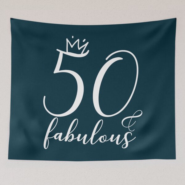 Item preview, 50th birthday, 50 and fabulous T-Shirt designed and sold by RalinaAturino.