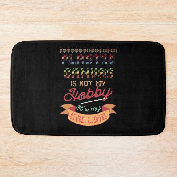 Item preview, Plastic Canvas Is Not My Hobby It’s My Calling | Needlepoint Design designed and sold by Dancing Dolphin Crafts.