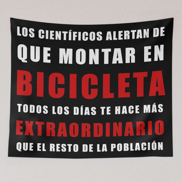 Item preview, SCIENTISTS ALERT THAT RIDING A BICYCLE EVERY DAY MAKES YOU MORE EXTRAORDINARY THAN THE REST OF THE POPULATION designed and sold by solaenbici.