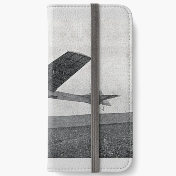 Take flight with this vintage airplane iPhone Wallet