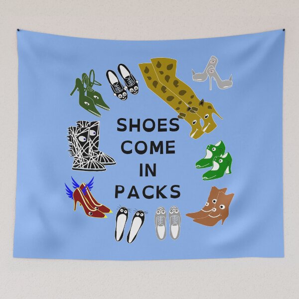 Item preview, Shoes Come In Packs designed and sold by Kreativista.