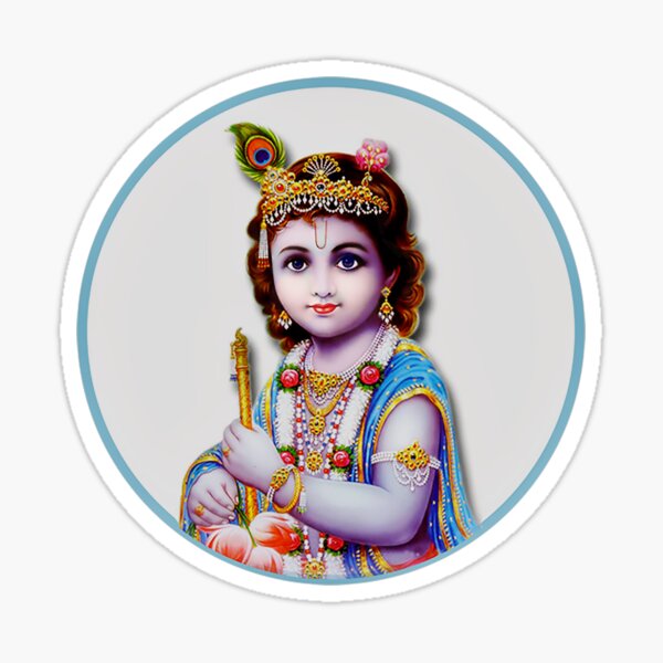 Lord Krishna Stickers Redbubble