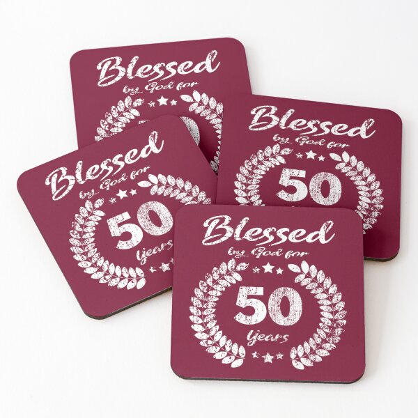 Item preview, Blessed by God for 50 Year Birthday Gift T-Shirt designed and sold by RalinaAturino.