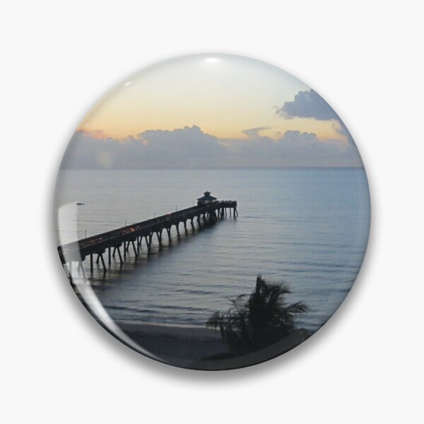Item preview, Tropical Beach Sunset (Ocean, Palm Trees, Clouds, Florida) designed and sold by BattleMtnArmory.