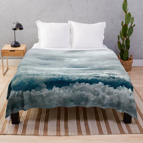Item preview, Puffy Clouds in Blue Sky designed and sold by MathenaArt.