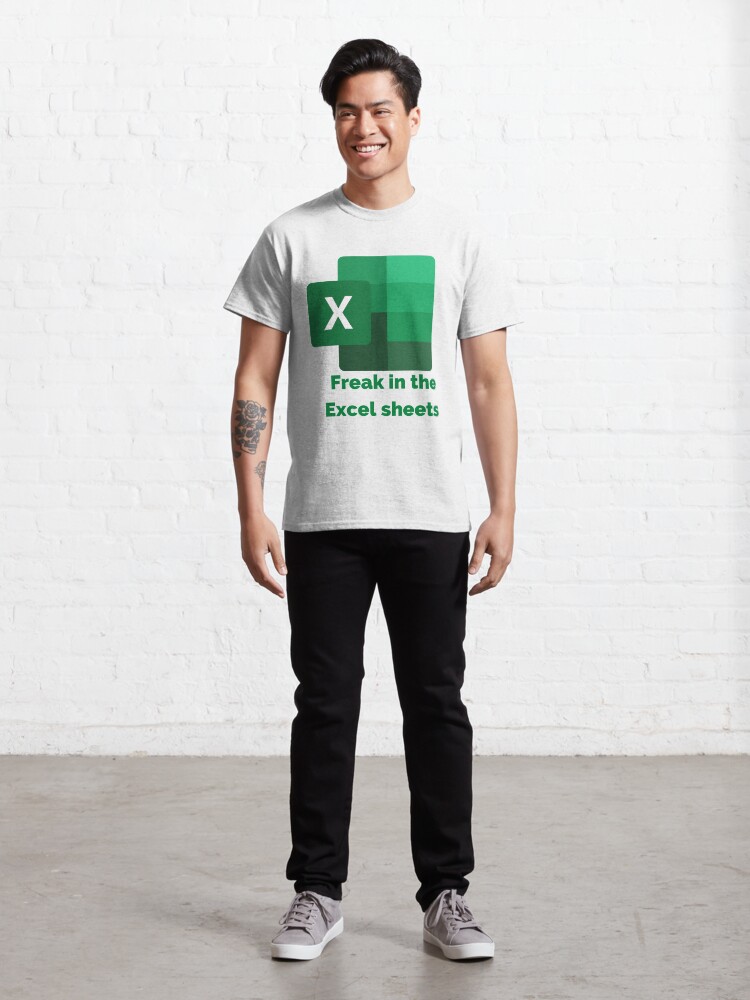 Alternate view of Freak in The Excel Sheets Classic T-Shirt