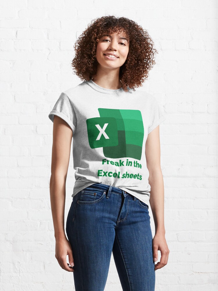 Alternate view of Freak in The Excel Sheets Classic T-Shirt