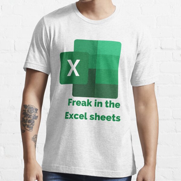 "Freak in The Excel Sheets " Tshirt for Sale by melbournegirl