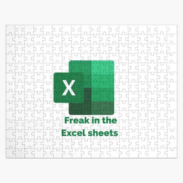 Excel Excel Jigsaw Puzzles Redbubble
