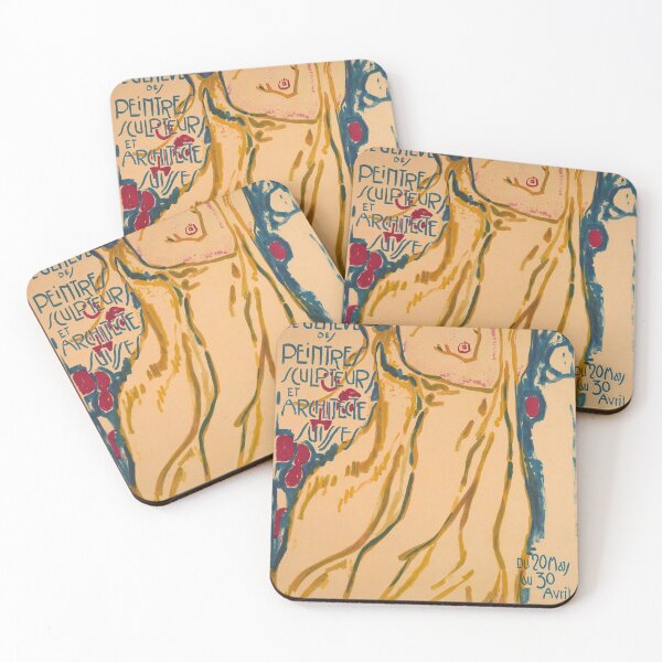 Item preview, retro exposition des peintres designed and sold by CorasPosters.
