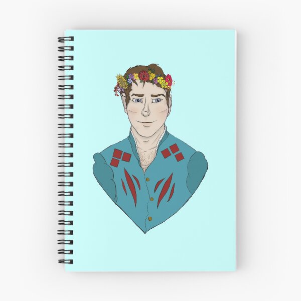 Item preview, Jaskier in a Flower Crown - The Witcher designed and sold by Cat-Clawz.