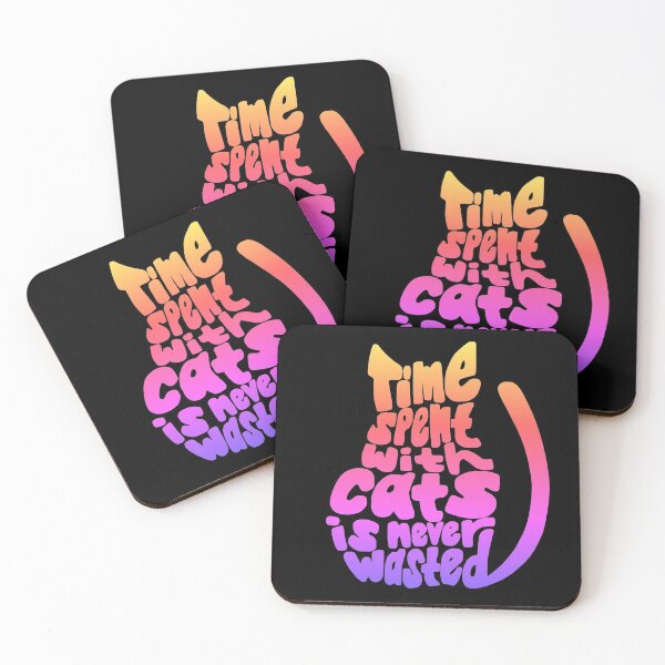 Item preview, Cat Lovers, Time spent with cats is never wasted designed and sold by Cute  Pawz.