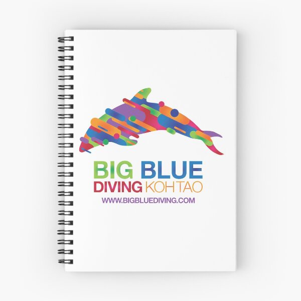 Item preview, Big Blue Diving all colorful logo designed and sold by BigBlueDiving.