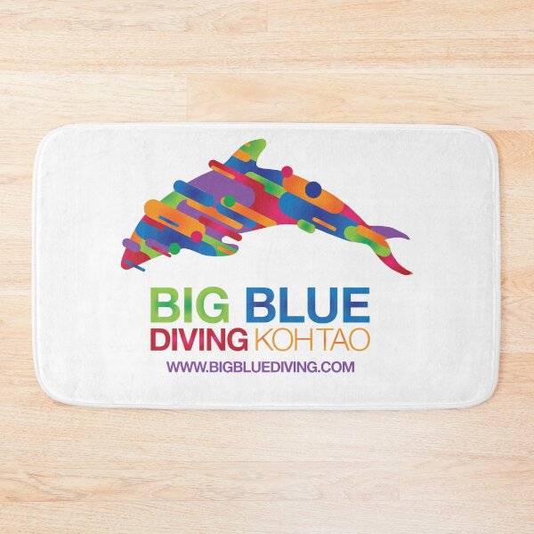 Item preview, Big Blue Diving all colorful logo designed and sold by BigBlueDiving.