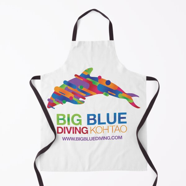 Item preview, Big Blue Diving all colorful logo designed and sold by BigBlueDiving.