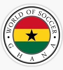 Ghana soccer world Sticker