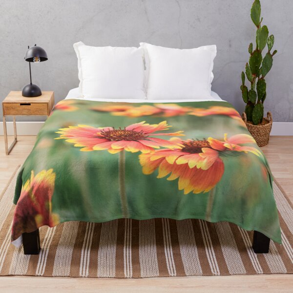 Item preview, Red and Yellow Gaillardia Wildflowers designed and sold by Amy Mitchell.