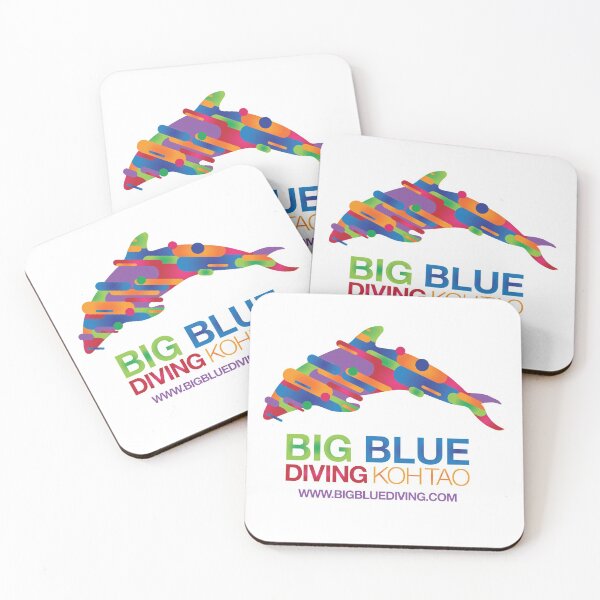 Item preview, Big Blue Diving all colorful logo designed and sold by BigBlueDiving.