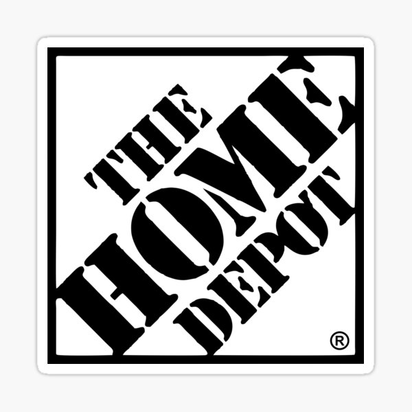 Home Depot Logo Stickers Redbubble