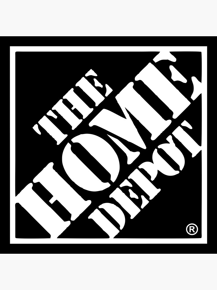 the home depot logo svg