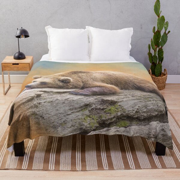 Item preview, Afternoon Grizzly Bear Bliss designed and sold by Elisabeth Lucas.