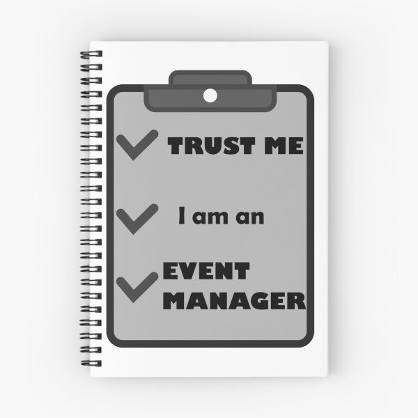 Item preview, Trust Me I’m an Event Manager designed and sold by VikiQuick.