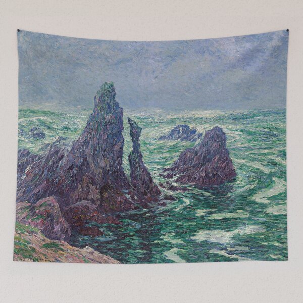Item preview, The Needles of Port Cotom in Belle-Ile - Henry Moret - 1906 designed and sold by CJET.