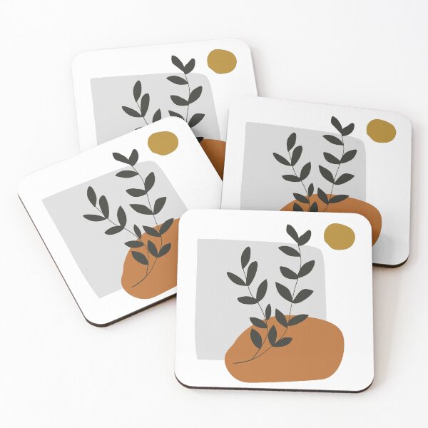 Item preview, Earthy abstract leaf illustration designed and sold by Dankio.