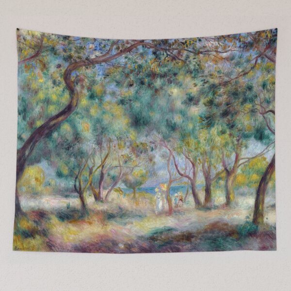 Artikelvorschau, Die Promenade am Meer - Pierre-Auguste Renoir entworfen und verkauft von CJET.