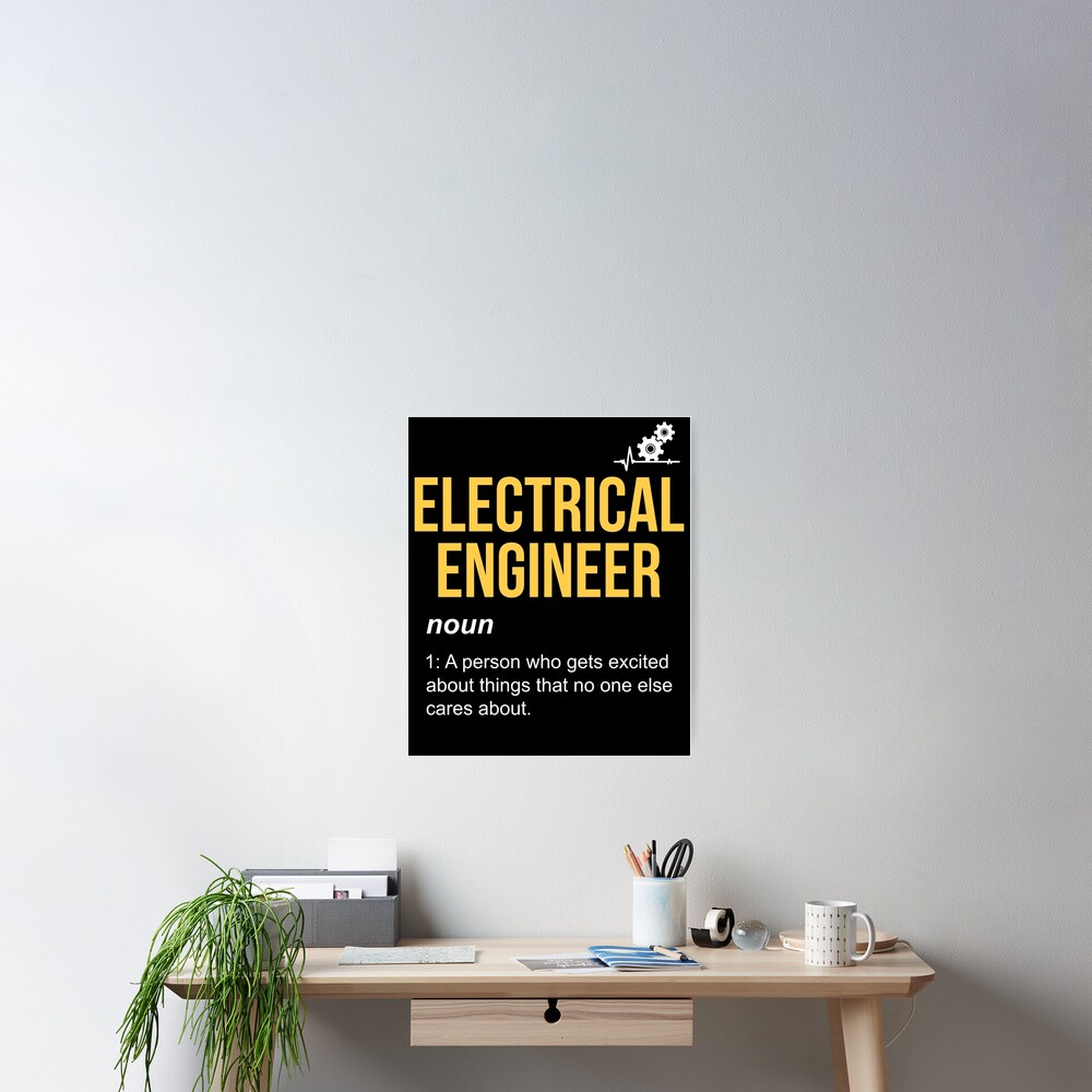 electrical-engineer-definition-electrical-engineer-gift-poster-for