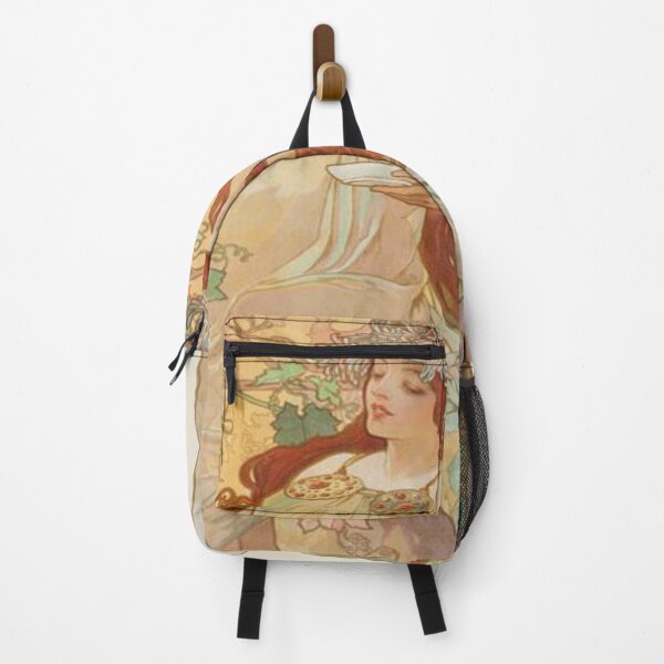 Item preview, Lounging Floral Bohemian Lady Art Nouveau illustration Classical art designed and sold by Bellathewilde.