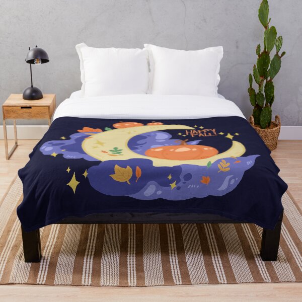 Item preview, Pumpkins on the Moon designed and sold by KBMasquerade.