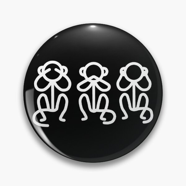 Item preview,  Stickman / See No Evil, Say No Evil, Hear No Evil designed and sold by LotusCreations.