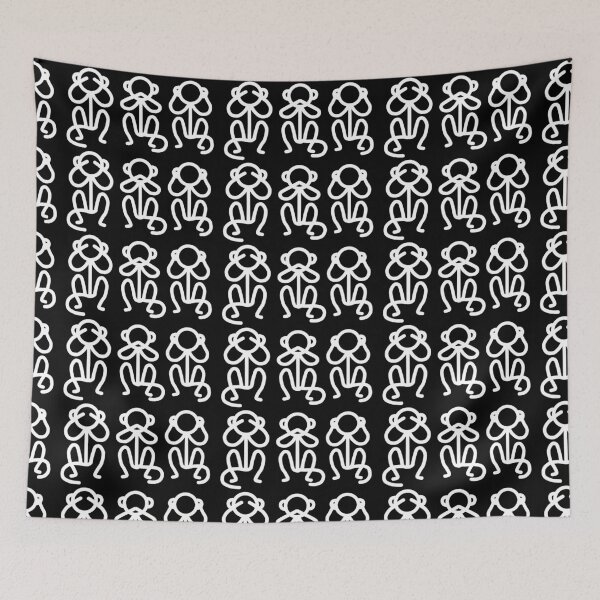 Item preview,  Stickman / See No Evil, Say No Evil, Hear No Evil designed and sold by LotusCreations.