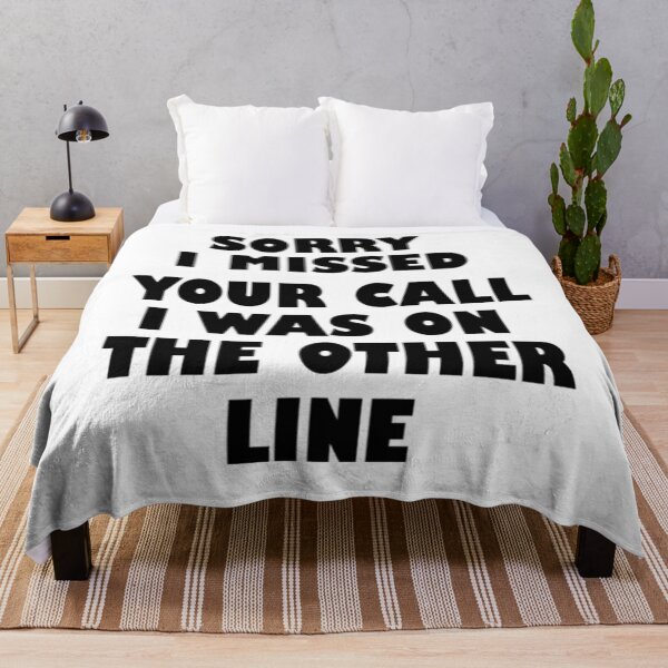 Item preview, Sorry I missed your call I was on my other line designed and sold by Pethdesign95.