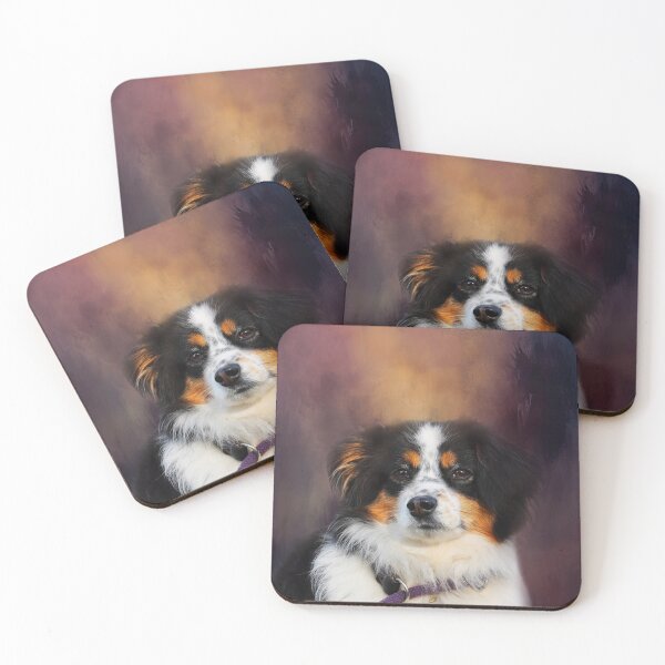 Item preview, Australian Shepherd Portrait designed and sold by Elisabeth Lucas.