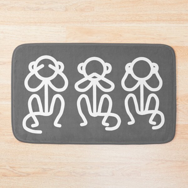 Item preview,  Stickman / See No Evil, Say No Evil, Hear No Evil designed and sold by LotusCreations.