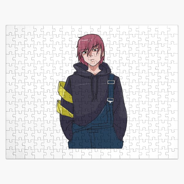 Cute anime boy - online puzzle