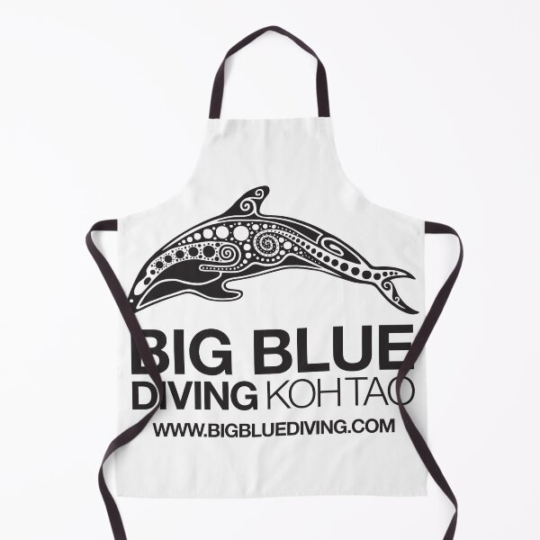 Item preview, Big Blue Standard Logo Black designed and sold by BigBlueDiving.