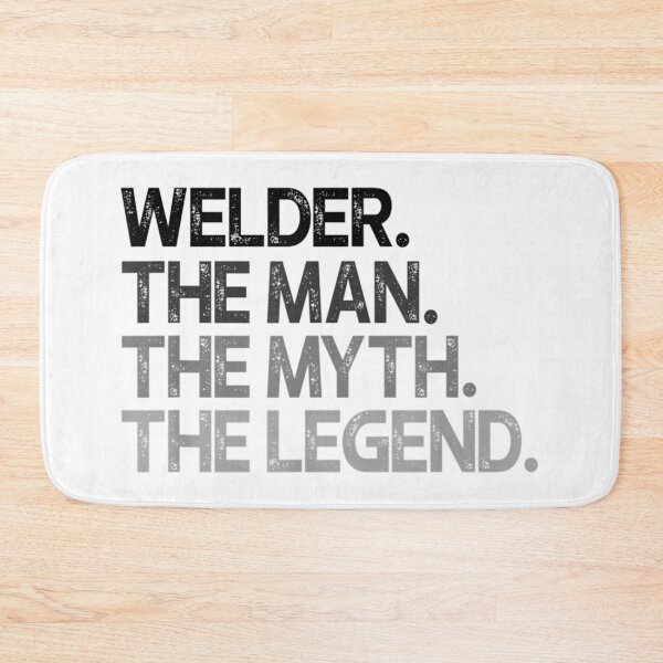 Item preview, Mens Welder Gift Man Myth The Legend designed and sold by GeniusDesignArt.