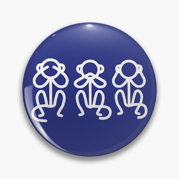 Item preview,  Stickman / See No Evil, Say No Evil, Hear No Evil designed and sold by LotusCreations.