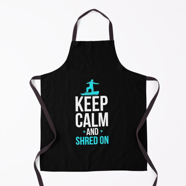 Item preview, Snowboarding Keep Calm And Shred On Snowboarder designed and sold by perfectpresents.