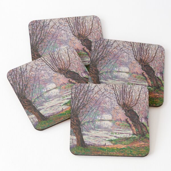 Item preview, Trees on the River - Gustave Cariot - 1912 designed and sold by CJET.
