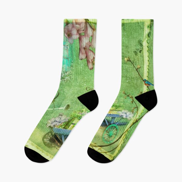 Item preview, English Country Garden designed and sold by wallarooimages.
