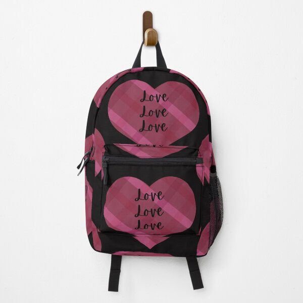 Item preview, Love, Love,Love Heart Pink Plaid Valentines designed and sold by Drnksuzys.