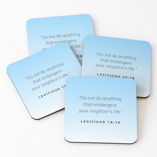 Item preview, Do not endanger your neighbor designed and sold by Gifts For Christians.