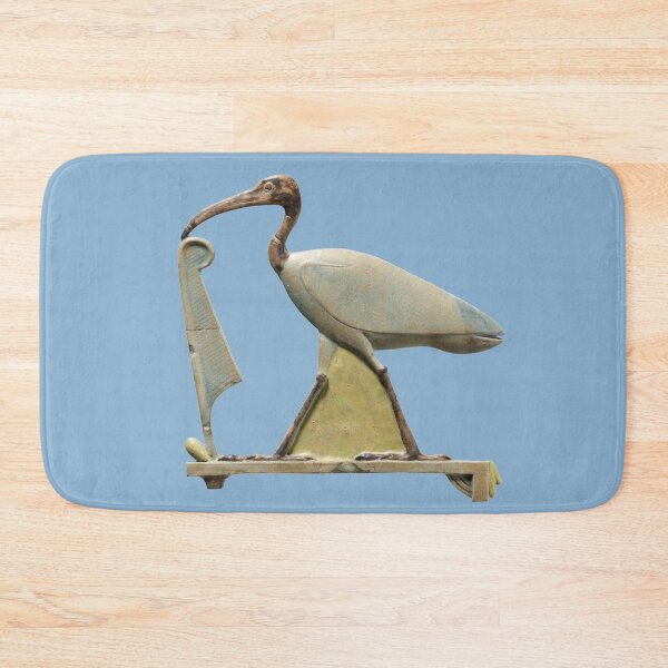 Item preview, Faience ibis inlay, representing the god Thoth designed and sold by DotorEaon.