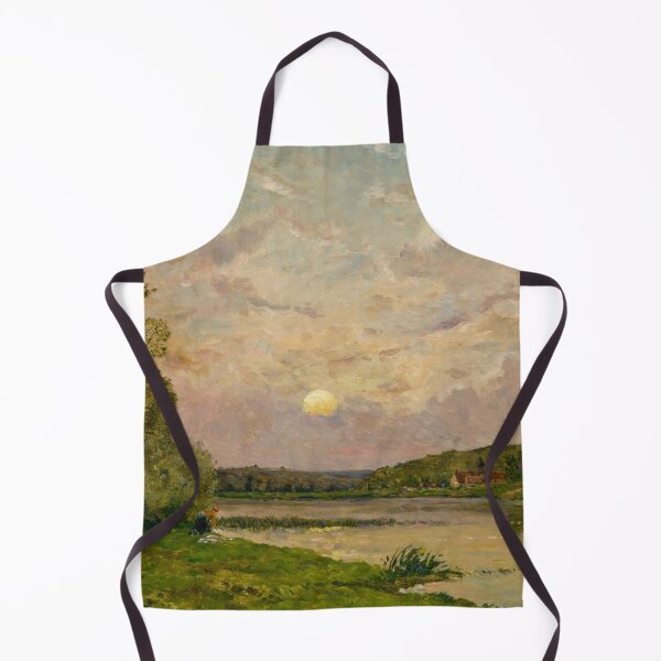 Item preview, Washerwoman at the Edge of a River - Hippolyte Camille Delpy - 1896 designed and sold by CJET.