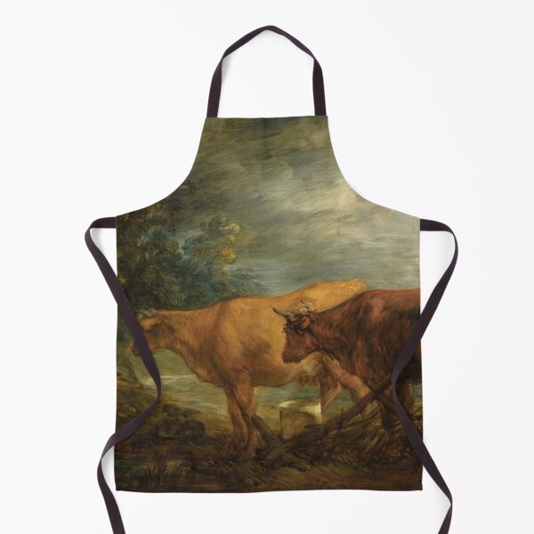 Item preview, Wooded Landscape with Rustic Lovers and Two Cows - Thomas Gainsborough - 1788 designed and sold by CJET.